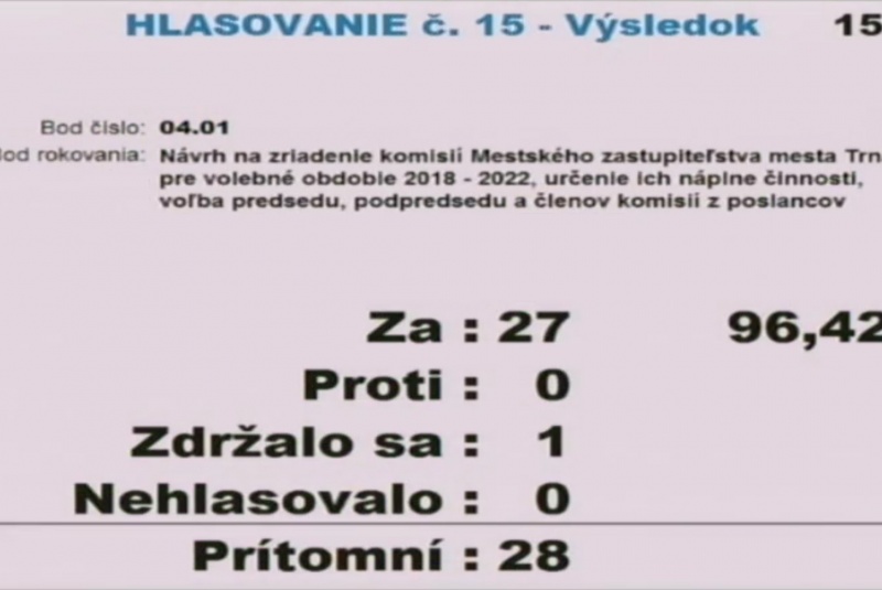 Prezencia a hlasovanie so skrutátormi (PHS) / Ukážkové zasadnutie zastupiteľstva - galeria - foto  Prezencia a hlasovanie so skrutátormi (PHS) / Ukážkové zasadnutie zastupiteľstva - galeria - foto